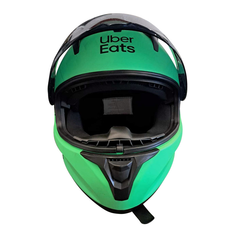 Casco de moto abatible, talla L