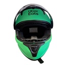 Casco de moto abatible, talla L