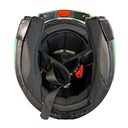 Casco de moto abatible, Talla XL