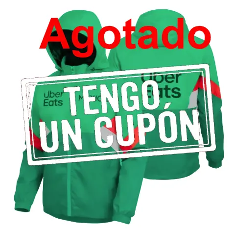 Tengo un Cupón - Impermeable de Uber Eats x México