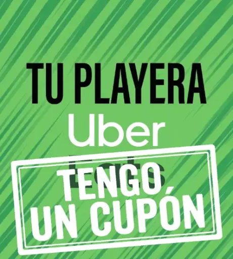 [01-00017-001] Tengo un Cupón - Playera Uber Eats